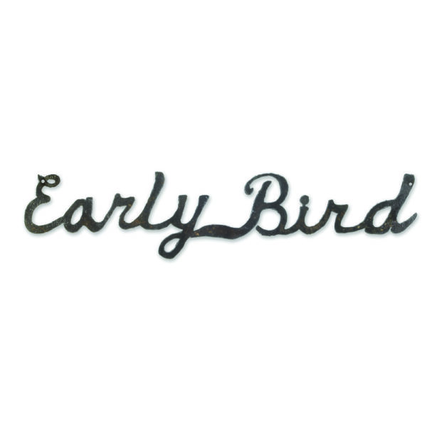 Early Bird Sign for Etsy Early Bird Sign for Etsy